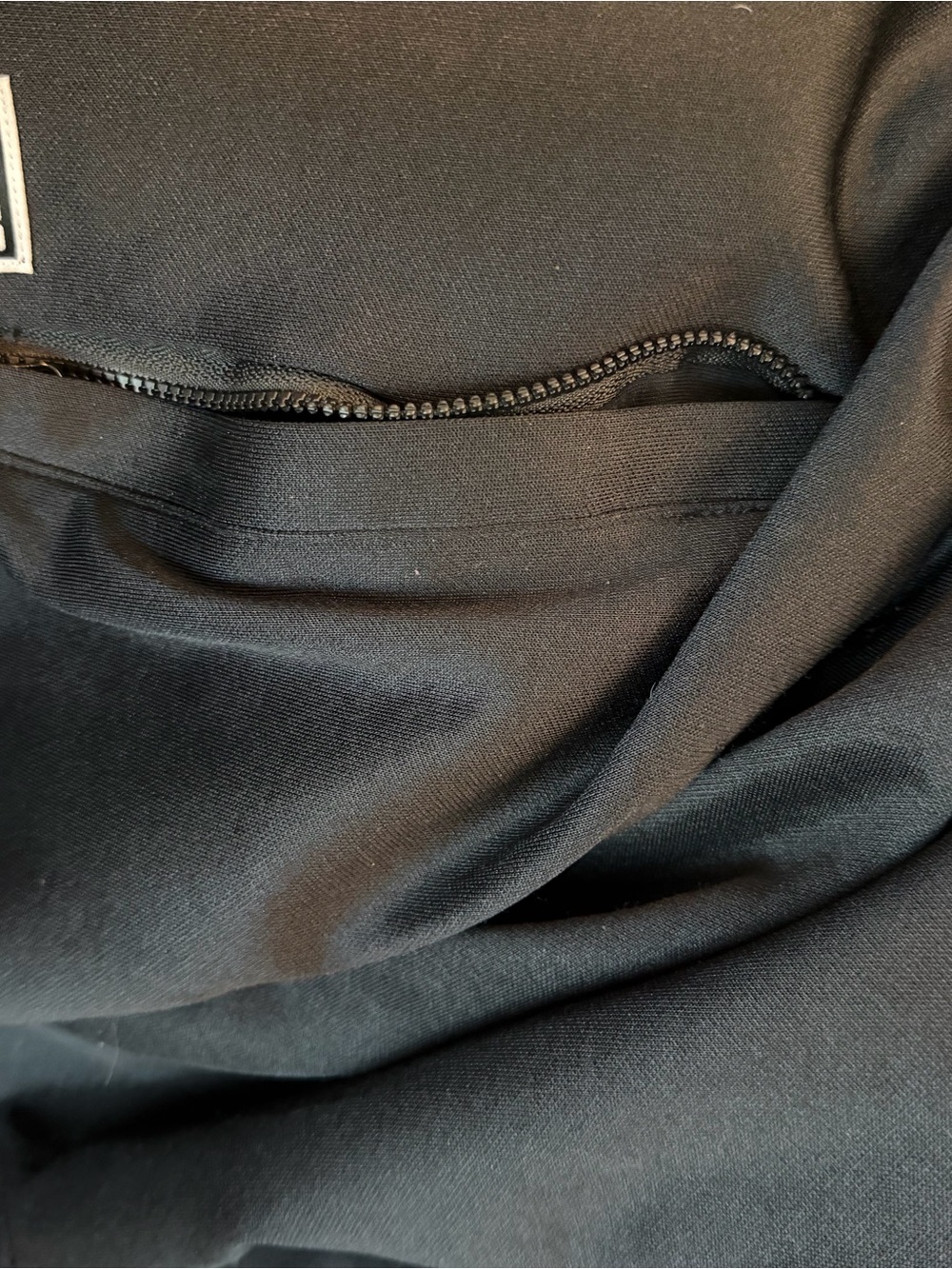 Puma Black Jacket with Red Accents and White Stripes - Picture 7 of 15